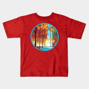 AUTUMN Mood Painting Kids T-Shirt